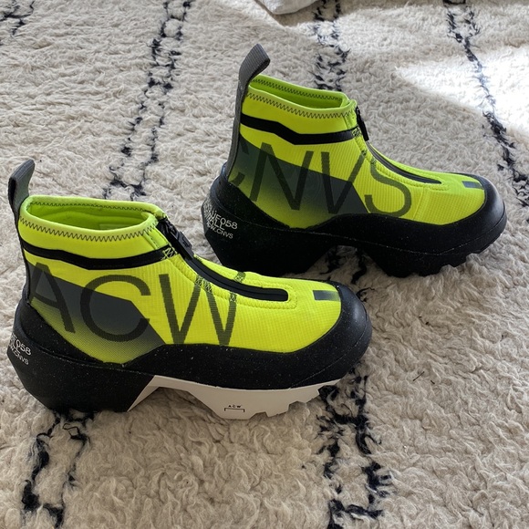 A-COLD-WALL x Converse Geo Forma high-top sneaker boot / color: Volt - Picture 4 of 7